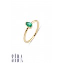 Emerald Ring - Rose