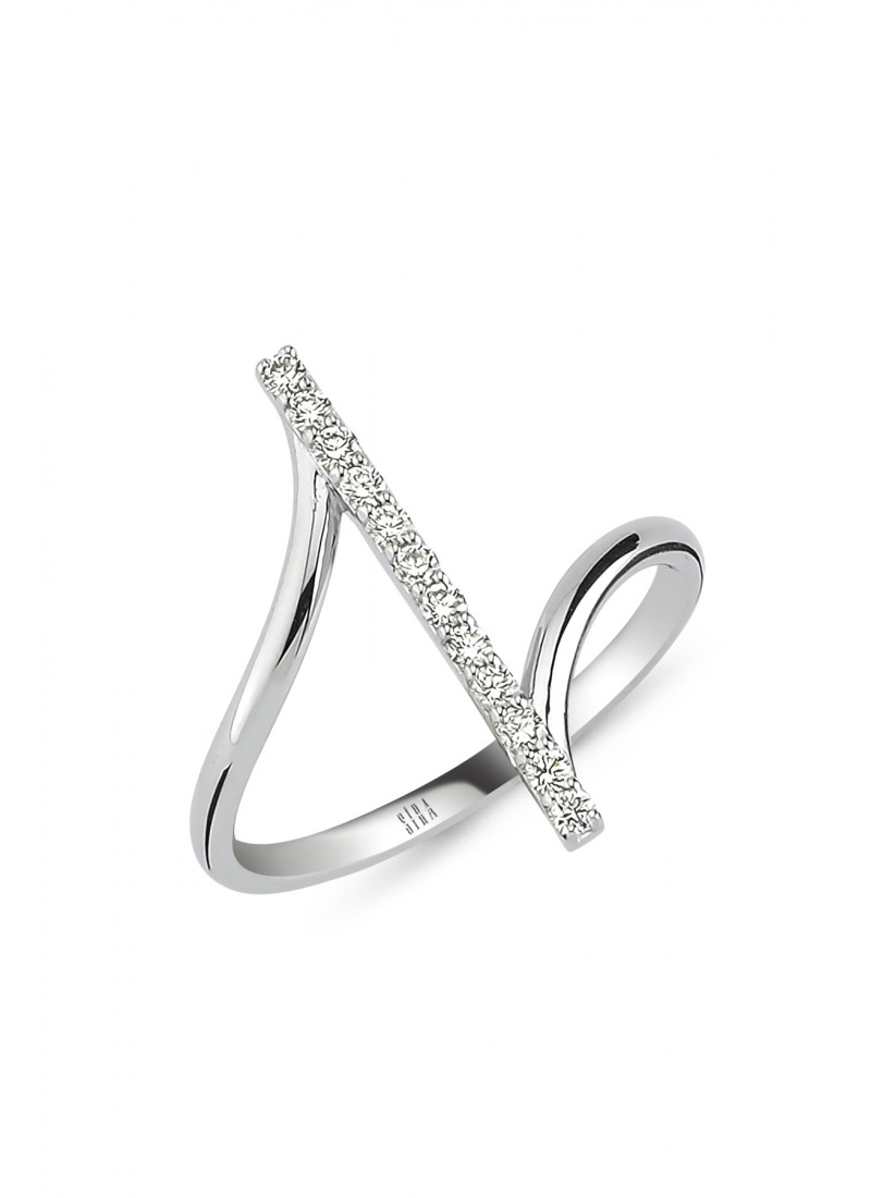 Z Ring - White Gold