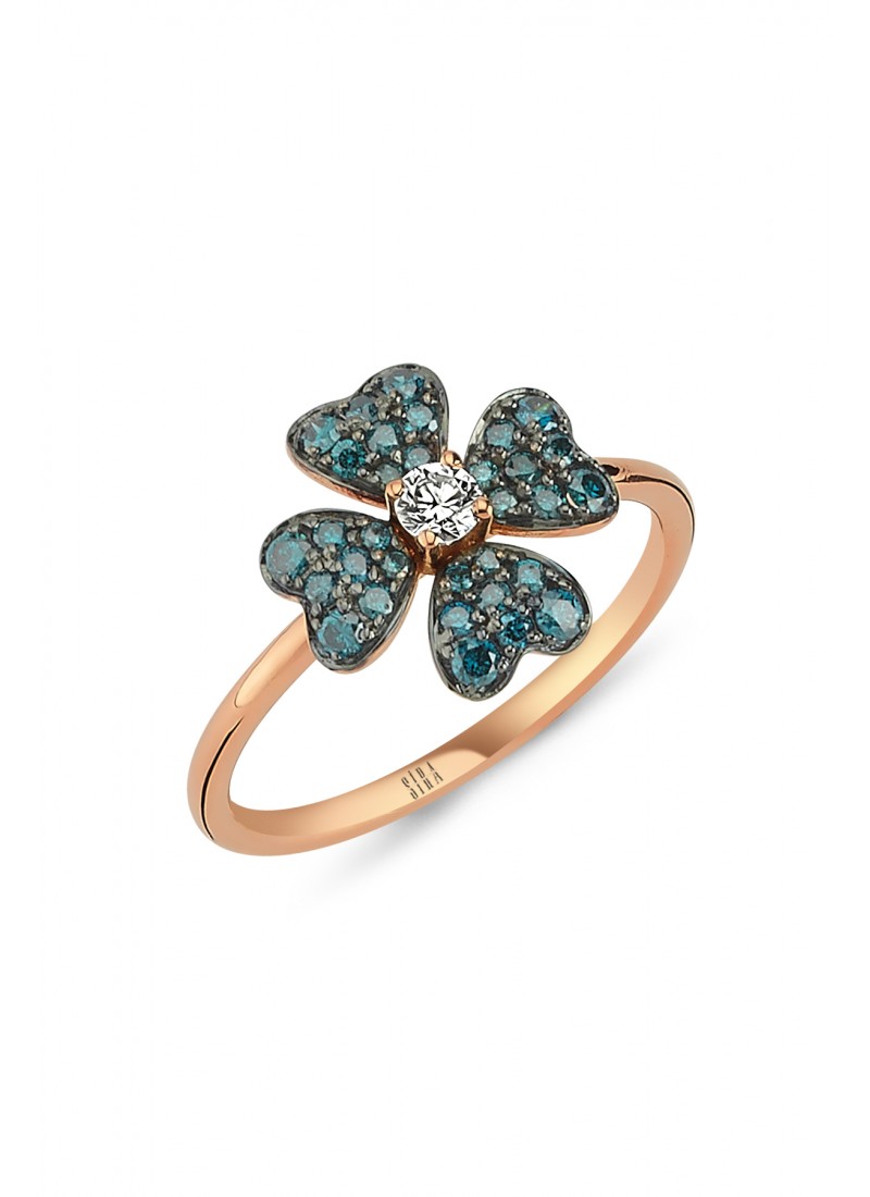 Clover Ring - Rose