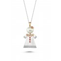 Baby Necklace - White Gold