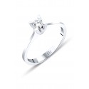 Engagement Ring - White Gold