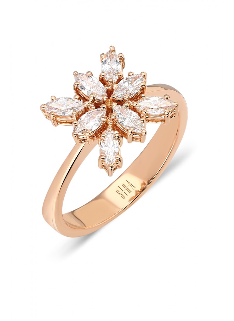 Marquise Ring - Rose