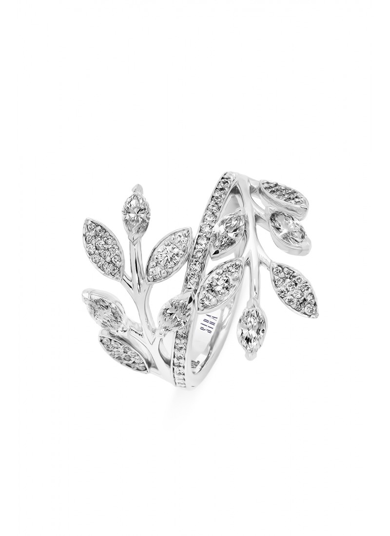 Ivy Ring - White Gold