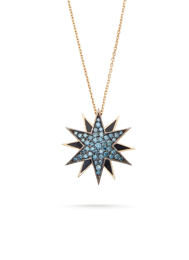 Pole Star Necklace - Rose