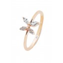 Marquise Butterfly Ring - Rose