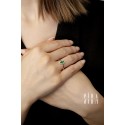 Emerald Marquise Ring - Rose