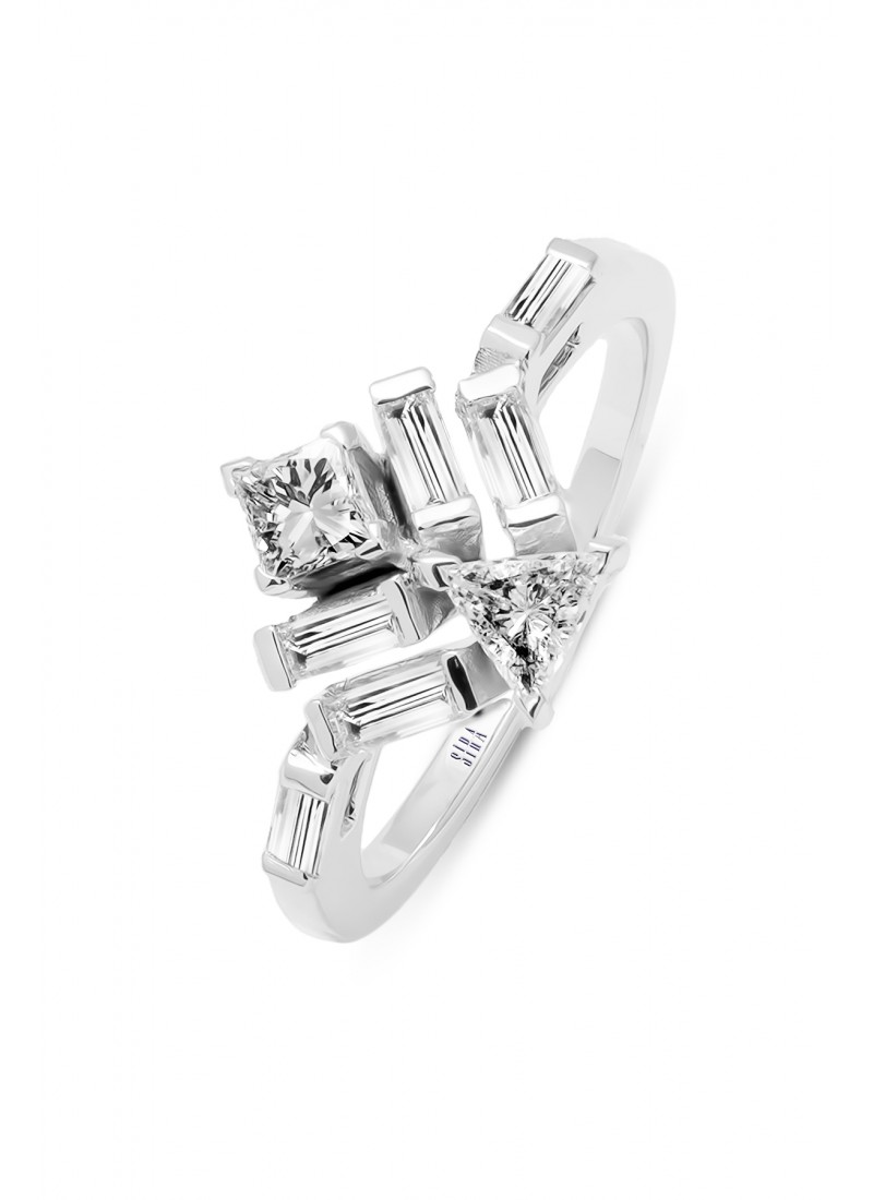 Triangle Ring - Rose